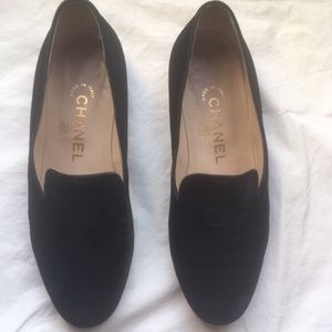 Chanel Velvet Flats - 6 - 6 1/2